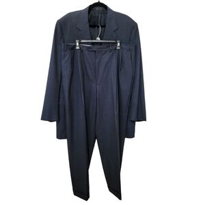 Canali Dark Navy Two-Piece Men's Suit